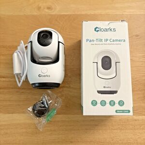 Cloarks CA42 2K Pan-Tilt WiFi Home Security Camera AI Motion Tracking Night View